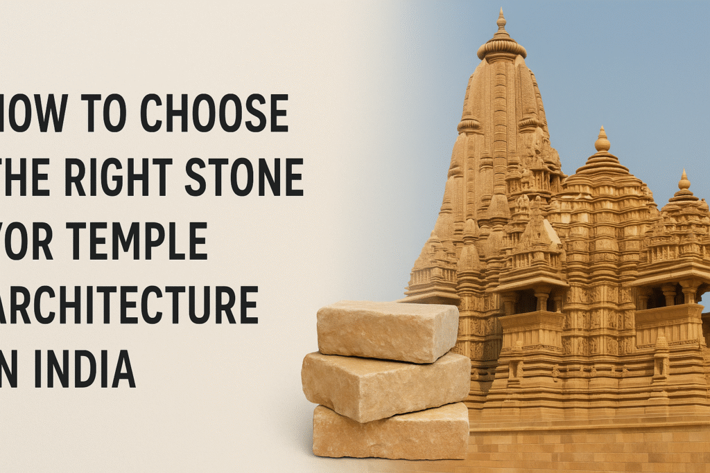 How to Choose the Right Stone for Temple Architecture in India